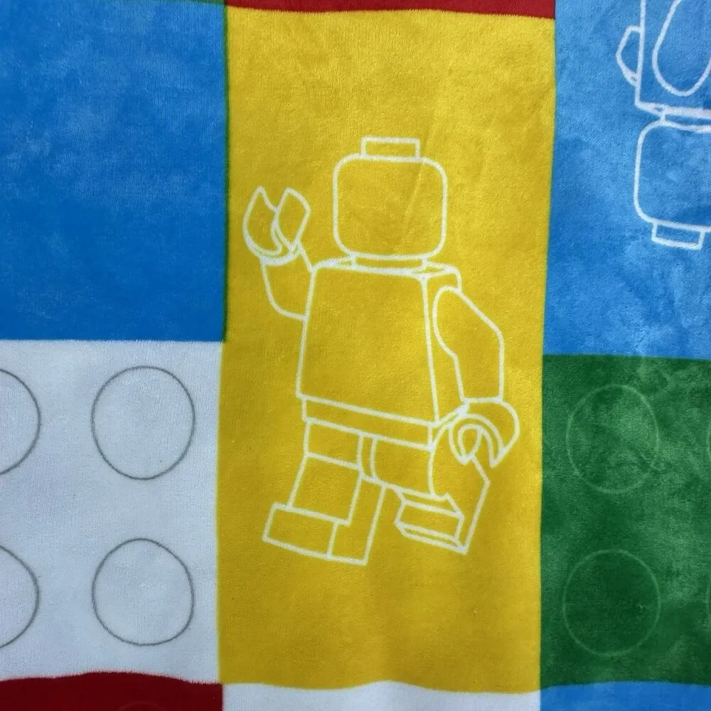 Official LEGO Vip Fleece Blanket 5007622 Plush Throw Fabric for DIY Upcycling Se